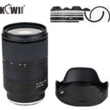 👉 Lens zwart Anti-Scratch Cover Film For Tamron 28-75mm f/2.8 Di III RXD A036 & Hood Anti-Slide Skin 3M Sticker Shadow Black