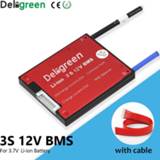 👉 Battery pack Deligreen 3S 10A 20A 30A 40A 50A 60A BMS for 3.7V lithium with separate charging port 18650 Li-ion packs