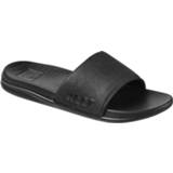 👉 Sandaal vrouwen zwart 11 Reef - Women's One Slide Sandalen maat 11, 194114493053