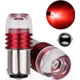 Projector rood 2PCS Red 1157 BAY15D P21/5W Strobe Flashing LED Bulbs For Car Tail Brake Lights Auto Turn Signal Lamp Bulb