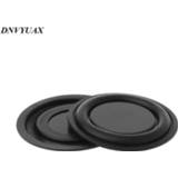 Radiator rubber 2pcs 30/40/45/50/52/62mm Passive Subwoofer Speaker Vibration Membrane Bass Woofers