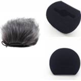 👉 Microphone foam Mic Wind Cover Furry Windscreen Muff for ZOOM H5 H6 Recorder