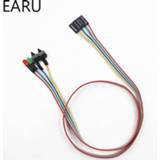 👉 Moederbord 68CM Slim ATX PC Compute Motherboard Power Cable Original On/Off/Reset with LED Light Reset Switch Push Button