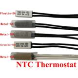 👉 Thermostaat Thermostat 10C-240C KSD9700 100C 105C 110C 115C 120C Bimetal Disc Temperature Switch N/C Thermal Protector degree centigrade