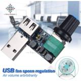 👉 Switch DC 5V USB Fan Governor Wind Speed Controller Regulator with Module Volume Drop Shipping