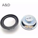 👉 Luidspreker rubber 2Pcs Speaker Horn 3W 4R Diameter 4CM Mini Amplifier Gasket Loudspeaker Trumpet