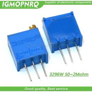 👉 Potentiometer 10Pcs/lot 3296W series 103 10K ohm Top regulation Multiturn Trimmer 1K 2K 5K 20K 50K 100K 200K 3296W-1-103LF