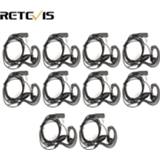 👉 Headset 10pcs 2Pin PTT Earpiece Walkie Talkie For KENWOOD BAOFENG UV-5R BF-888S RETEVIS H777 RT7 QUANSHENG PUXING TYT