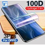 👉 Screenprotector 3Pcs 100D Screen Protector Hydrogel Film For OPPO Reno 2 A11X K3 K1 Full Cover Protective Realme 3 5 Pro Not Glass