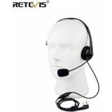 Headset 2Pin Walkie Talkie Sponge Earpad Earpiece PPT Mic Accessories For Kenwood Baofeng UV-5R BF-888S Retevis H777 RT5R C9009A