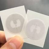 👉 RFID tag (10PCS/LOT) 25mm NFC Stickers Protocol ISO14443A13.56MHz NTAG 213 Universal Label Tags and All Phones