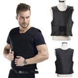 👉 Stab New 1 Layer Resistant Vest Lightweight Soft For Police Use O-Neck Covert Schutzweste Tatico Self-Defense Anti Cut