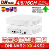 👉 Videorecorder Dahua Original 4K NVR NVR2104-4KS2 NVR2108-4KS2 NVR2116-4KS2 4/8/16CH 1U Lite Network Video Recorder H265 For IP Camera System