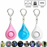 👉 Keychain kinderen meisjes 1Pc Self Defense Alarm Safe Personal Handy Kids Girls Light 130dB Sound Protect Anti-Robbing Emergency Attack