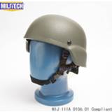 👉 Helm MILITECH OD NIJ IIIA 3A MICH Bullet Proof Helmet Aramid ACH Ballistic Bulletproof Mitch 2000 With Test Report