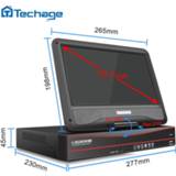 👉 Monitor Techage 8CH 1080P 48V POE NVR 10.1