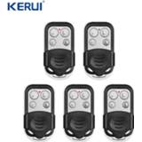 👉 Afstandsbediening 5pcs KERUI RC528 Metal Portable Remote Control 433MHz Alarm Accessories Controller For Home Security System wifi