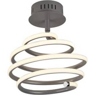 👉 Plafondlamp active Searchlight Design Swirl 7457GY 5053423159317