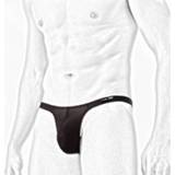 Tanga Men G-Strings Thong Underwear Ice Silk Sexy Gay Sissy Hombre Jockstrap Penise Bag Breathable Thin