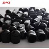 👉 Bike zwart plastic 20pcs Car Tyre Valve Dust Caps Dome Shape Wheel Stem Air Black Auto Truck MTB Tire Cap