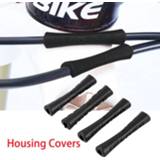 👉 Bike 4pcs/set Bicycle Brake Shift Cable Protector Frame Protective Sleeve MTB Road Fixed Guides