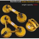 👉 Zuignap Vacuum Suction Cup Glass Lifter Powerful Tile Carrier Gripper Sucker Plate for Tiles Mirror Granite Lifting Tool
