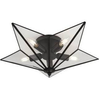 👉 Plafondlamp active Searchlight StarØ 51cm 9085-5BK 5053423154763