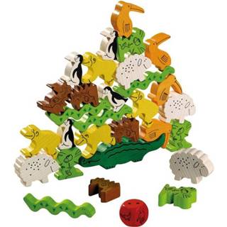 👉 Gameboard kinderen Family Game Board Games For Kids Animal Upon Animals Dobble Stacking Children Party New