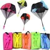Parachute kinderen 1Set Kids Hand Throwing Toy For Children's Educational With Figure Soldier Outdoor Fun Sports Play Game
