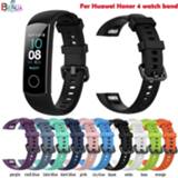 👉 Watch silicone Sport band For Huawei Honor 4/Honor 5 smart wristband Replacement Original soft fashion strap Bracelet