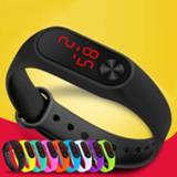 Armband silicone jongens meisjes Children Digital Bracelet Sports Timer Electronic Watch Boy Girl Universal Relogio Infantil Montre Enfant Garcon