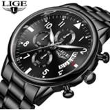 👉 Watch 2020 LIGE New Mens Watches Top Brand Luxury Chronograph Waterproof Sports Automatic Date Quartz For Men Relogio Masculino
