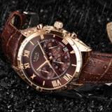 👉 Watch bruin leather LIGE For Men Top Brand Luxury Waterproof 24 Hour Date Quartz Clock Brown Sports WristWatch Relogio Masculino 2019