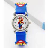 👉 Watch kinderen NEW arrive students watches 1pcs/lot Wholesale Super Mario Cartoon Watch,3D Quartz children kids factory price
