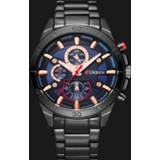 👉 Watch steel CURREN Luxury Brand Men Fashion Analog Sports Wristwatches Casual Quartz Full Band Male Clock Relogio Masculino