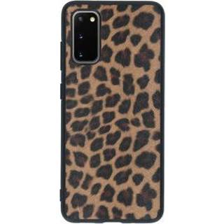 👉 Hard case unisex dieren luipaard TPU Hardcase Backcover voor de Samsung Galaxy S20 - 8719295392937