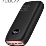 👉 Powerbank KUULAA Power Bank 30000mAh USB Type C PD Fast Charging + Quick Charge 3.0 30000 mAh External Battery For Xiaomi iPhone