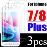 👉 Screenprotector glas Glass for iphone 7 8 plus screen protector armor 7plus 8plus protective tempered i7 i8 iphone7plus i phone film 1 2 3 pcs