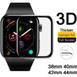 Watch 3D Curved Full Hydrogel For Apple 5 1 2 3 4 Screen Protector iWatch 40mm 44mm 42mm 38mm Protective Film Not Glass