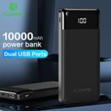 👉 Powerbank FLOVEME Power Bank 10000mAh Portable Phone External Battery Charger Dual USB Charging for iPhone Xiaomi PoverBank