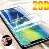 Screenprotector 29D Screen Protector Hydrogel Film for Huawei Y9 Y5 Y7 2019 2018 Protective on Y6 Prime Not Glass