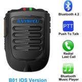 👉 Microphone Bluetooth B02 Handheld Wireless for 3G 4G Newwork IP Radio With REALPTT ZELLO IOS Mobile Phone