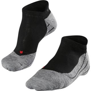 👉 Hard loop sokken mannen grijs zwart Falke - RU4 Invisible Hardloopsokken maat 44-45, grijs/zwart 4043874269391