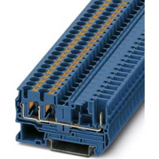 👉 Blauw Phoenix Contact PT 4-TWIN/1P BU 3212201 Doorgangsklem 0.2 mmÂ² 6 50 stuk(s) 4055626051307