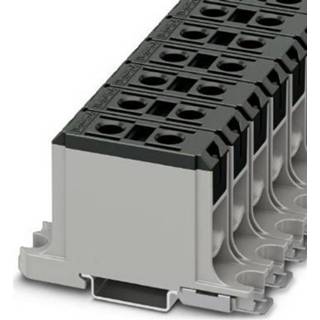 👉 Zwart Phoenix Contact UBAL 50 BK 1086469 Doorgangsklem Aantal polen: 1 6 mmÂ² stuk(s) 4055626878058
