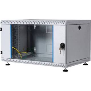 👉 Wandkast grijs EFB Elektronik 19 inch (b x h d) 60 40 cm 12 HE Lichtgrijs 4049759212933