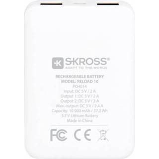 👉 Powerbank Skross Reload 10 Li-ion 10000 mAh 1400130 7640166322108