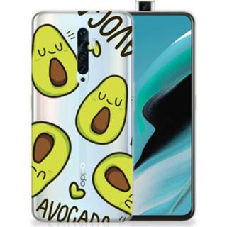 👉 Telefoonhoes OPPO Reno2 Z Telefoonhoesje met Naam Avocado Singing 8720215342932