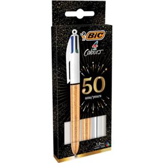 👉 Balpen blauw Bic 4 Colour Frozen + Shine, blister van 3 stuks 3086123593916