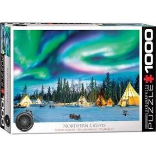 👉 Legpuzzel Noorderlicht - Northern Lights Yellowknife | Eurographics 628136654357